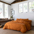 Load image into Gallery viewer, (BACK IN STOCK APRIL) Bamboo Sheet Set GINGER
