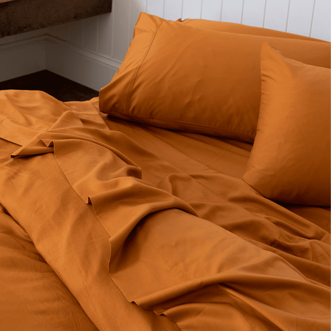 Bamboo Flat Sheet GINGER