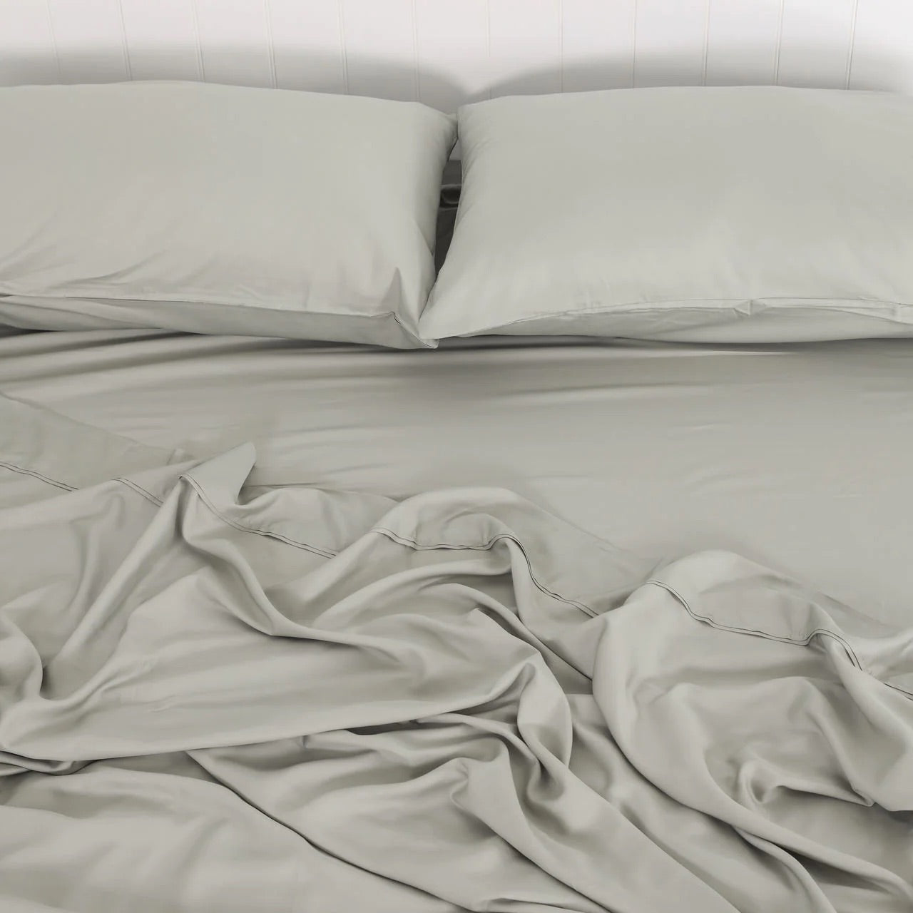 Fitted Sheet and Pillow Case Bundle GREEN TEA