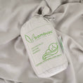 Load image into Gallery viewer, Bamboo Cot Sheet Set SILVER