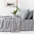 Load image into Gallery viewer, Bamboo Sheet Set PEWTER