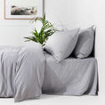 Load image into Gallery viewer, Bamboo Sheet Set PEWTER
