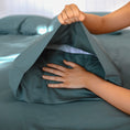 Load image into Gallery viewer, Quilt Cover Set & Fitted Sheet Bundle BYRON SEA