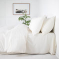 Load image into Gallery viewer, Bamboo Quilt Cover Set IVORY