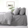 Load image into Gallery viewer, Bamboo Charcoal Quilt Cover Set GREY