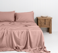 Load image into Gallery viewer, Bamboo Flat Sheet PROTEA PINK
