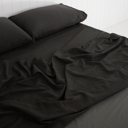 Pillow Case CHARCOAL BLACK