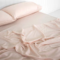 Load image into Gallery viewer, Bamboo Fitted Sheet CLAY PINK
