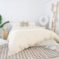 Load image into Gallery viewer, Bamboo Quilt Cover Set LATTE
