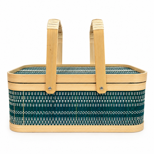 Bambusa Home Handwoven Seagrass Basket