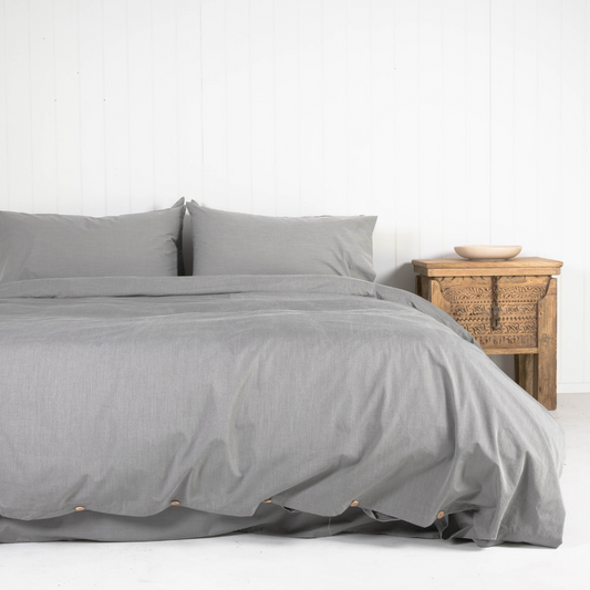 Bamboo Charcoal Quilt Cover Set GREY