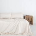 Load image into Gallery viewer, Bamboo Flat Sheet IVORY
