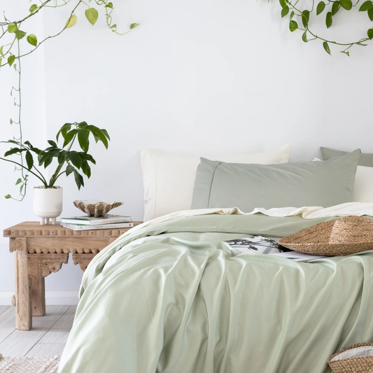 Bamboo Quilt Cover Set GREEN TEA