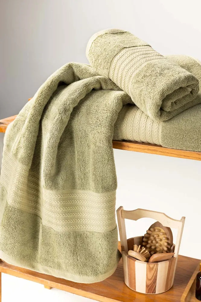 Bamboo Towels - Olive