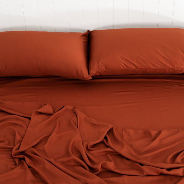 Pillow Case RUST – Bambusa Australia
