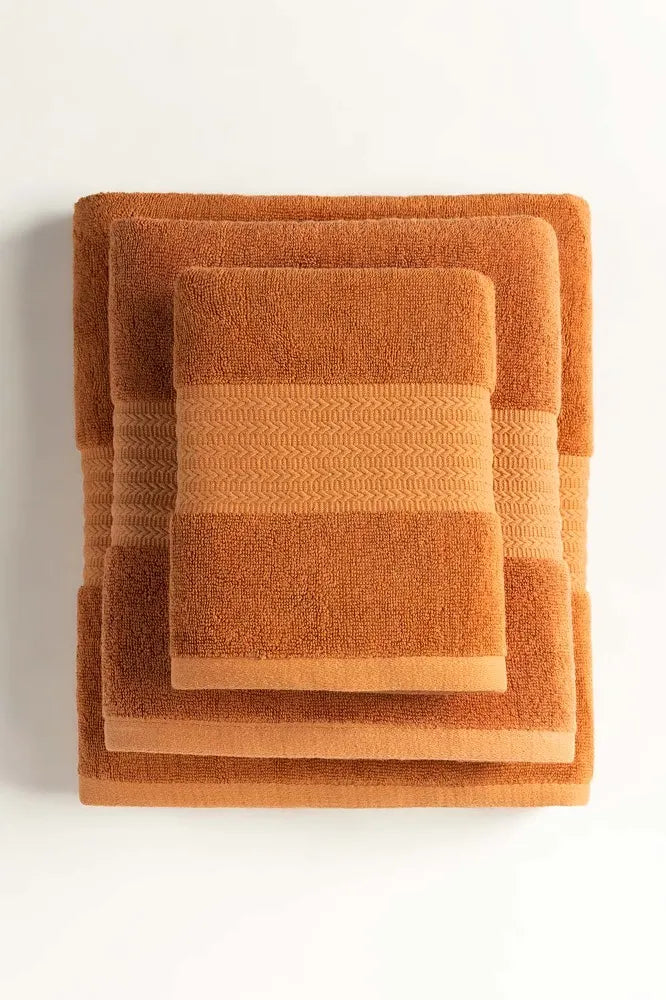 Bamboo Towels - Rust