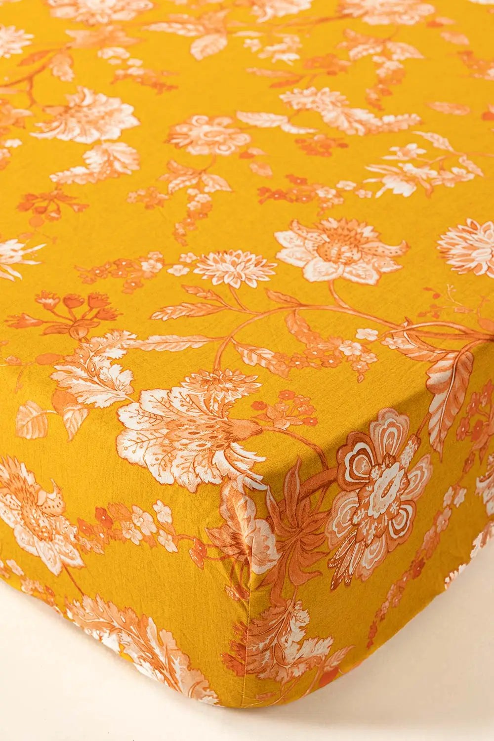 Saffron Gold Fitted Sheet Set