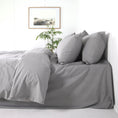 Load image into Gallery viewer, Bamboo Charcoal Quilt Cover Set GREY
