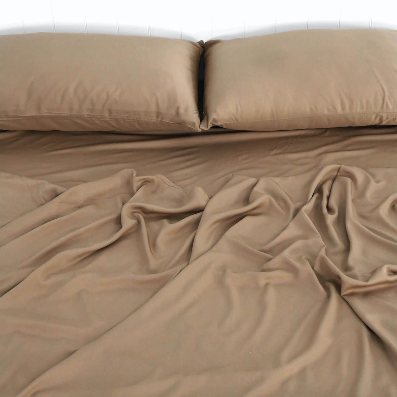 Bamboo Fitted Sheet MOCHA